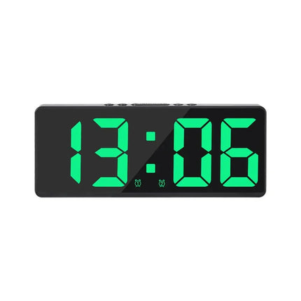 Digital LED väckarklocka med stora siffror