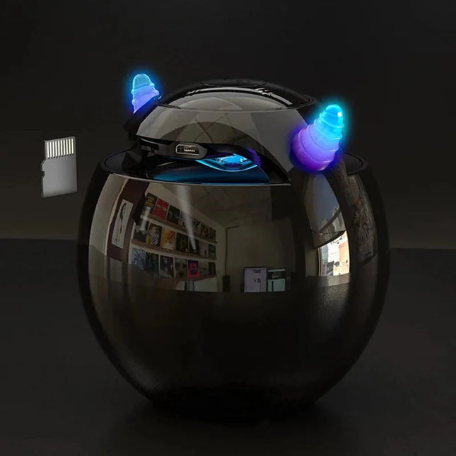 Cool väckarklocka med Bluetooth högtalare