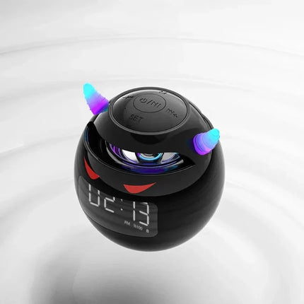 Cool väckarklocka med Bluetooth högtalare