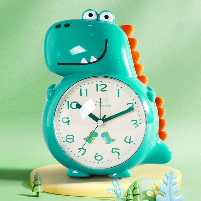 Söt dinosaurie väckarklocka för barnrum