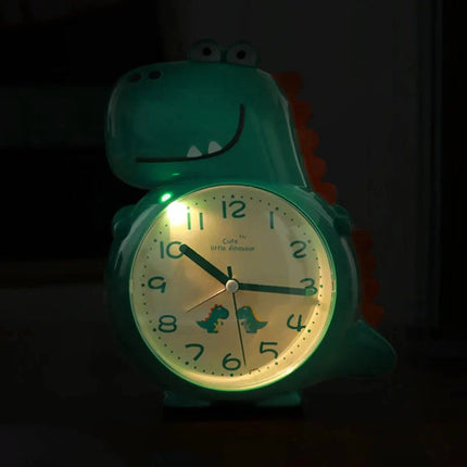 Söt dinosaurie väckarklocka för barnrum