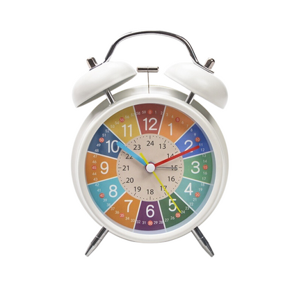 Färgrik pedagogisk väckarklocka för barn