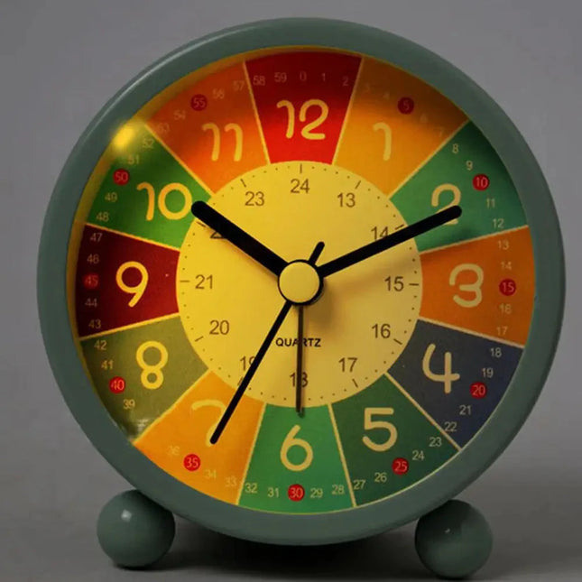 Pedagogisk barnväckarklocka för att lära sig
