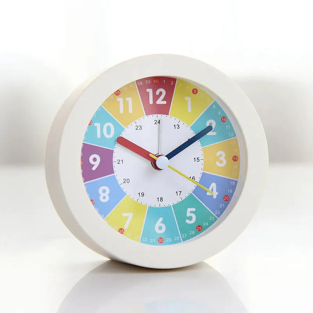 Pedagogisk väckarklocka för barn med ljus