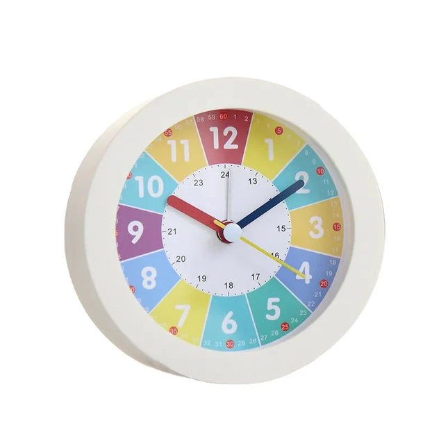 Pedagogisk väckarklocka för barn med ljus