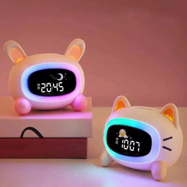Digital väckarklocka för flickors rum