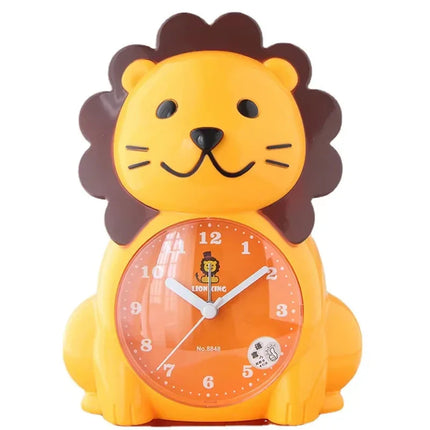 Analog barnväckarklocka i form av lejon