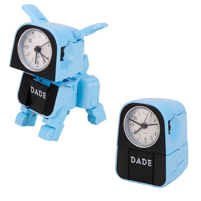 Lekfull robothund väckarklocka för barn