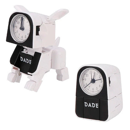 Lekfull robothund väckarklocka för barn