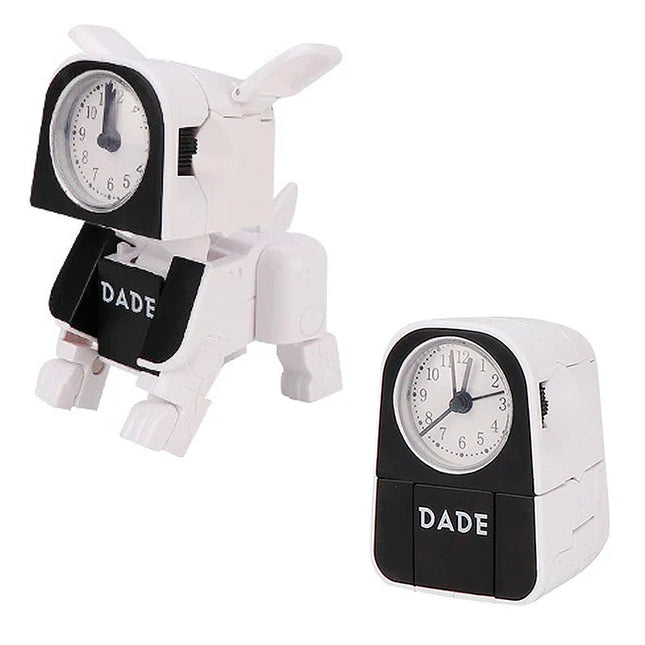 Lekfull robothund väckarklocka för barn