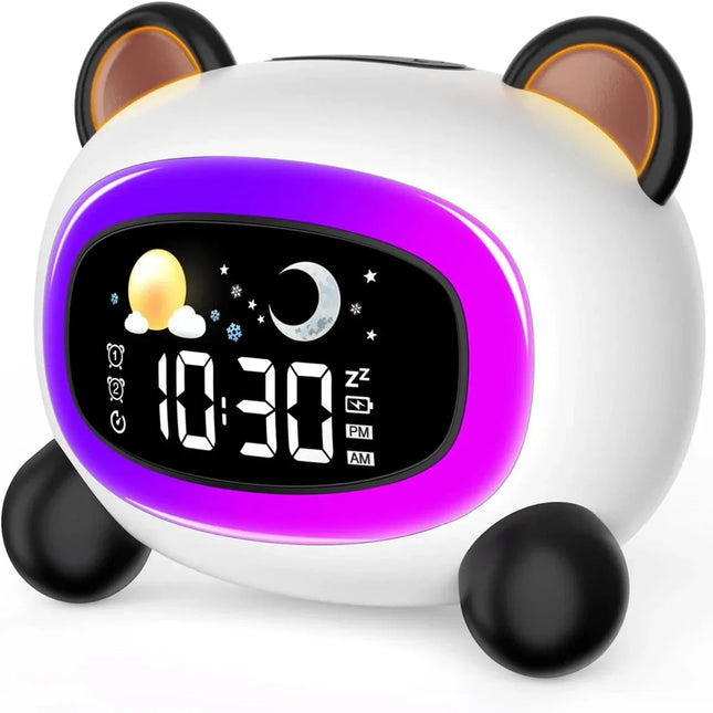Söt panda väckarklocka för barnrummet