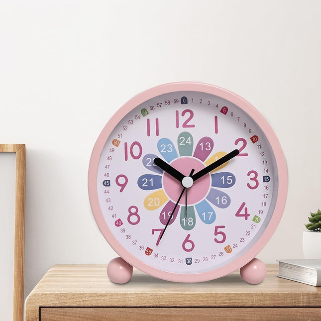 Pedagogisk analog väckarklocka för flickor