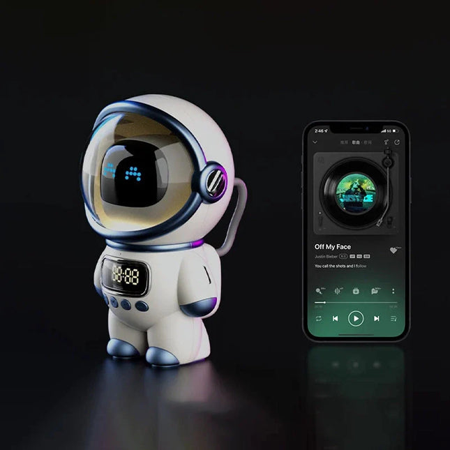 Cool astronaut väckarklocka för pojkar