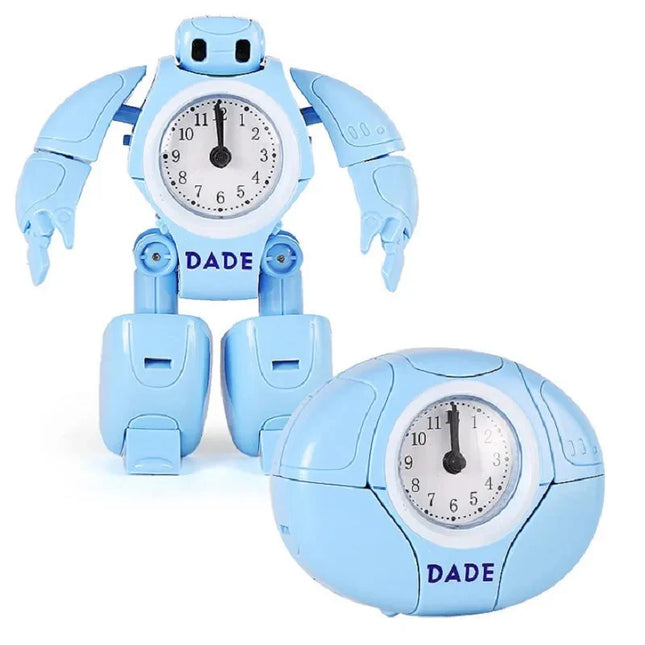 Analog robot väckarklocka för pojkar