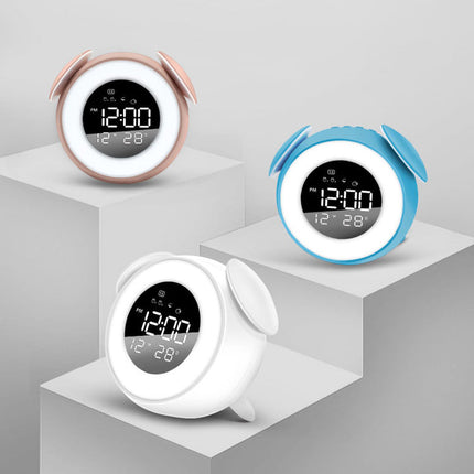 Smart väckarklocka för barn med nattlampa