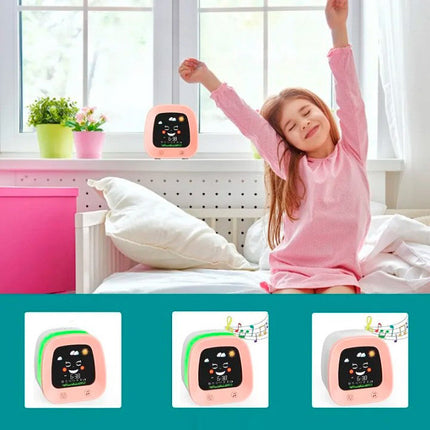 Dag natt klocka för flickor