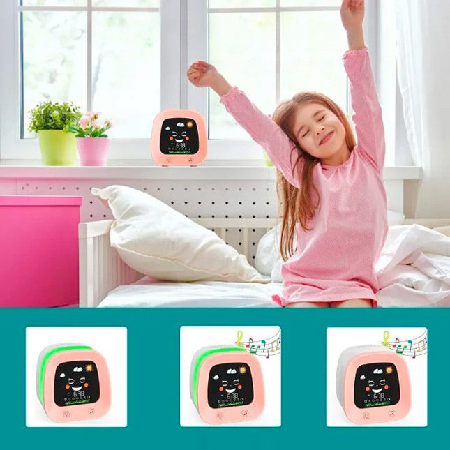 Dag natt klocka för flickor