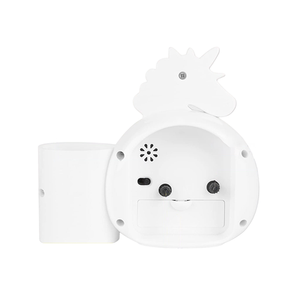 Batteridriven enhörning väckarklocka för flickor