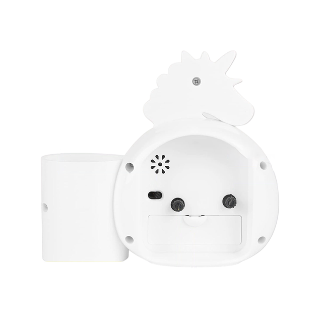 Batteridriven enhörning väckarklocka för flickor