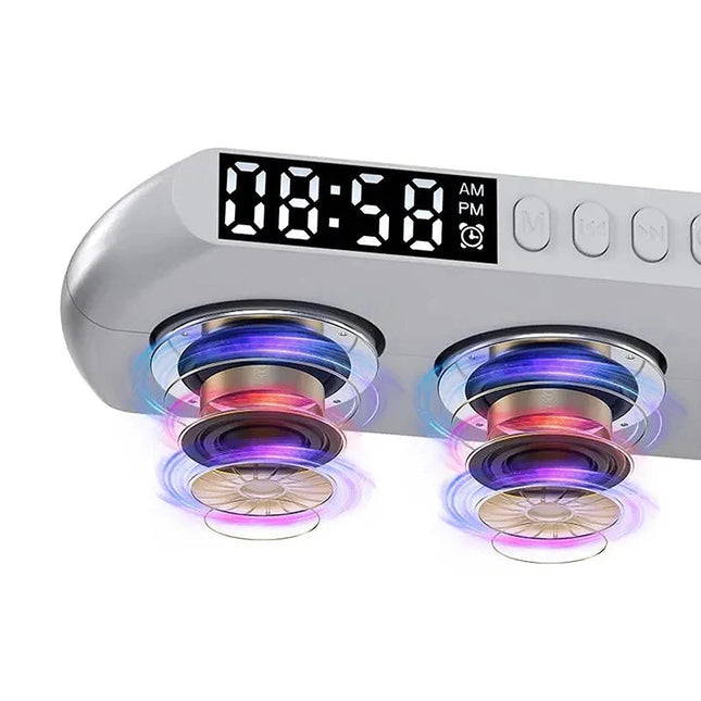 Wake-up light lampa med Bluetooth högtalare