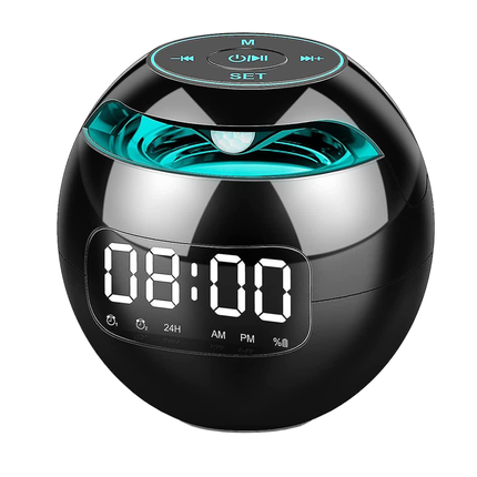 Väckarklocka med ljusterapi och MP3-spelare