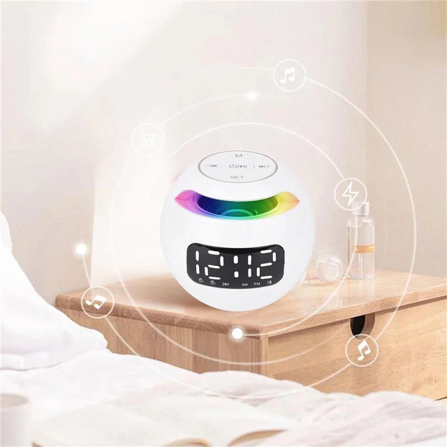 Ljusterapi väckarklocka med dubbla larm