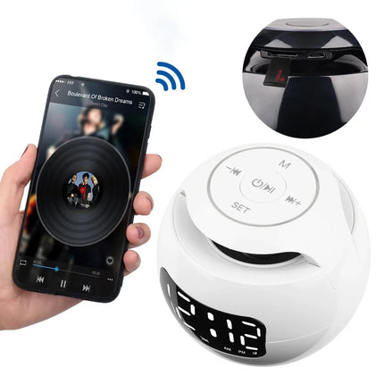 Ljusterapi väckarklocka med dubbla larm