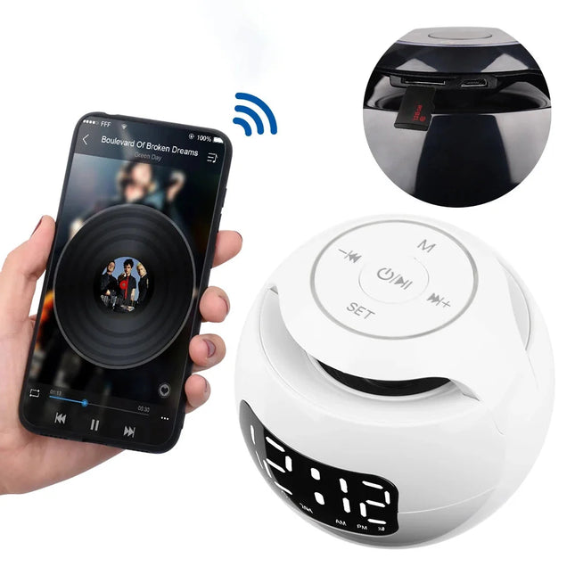 Ljusterapi väckarklocka med dubbla larm