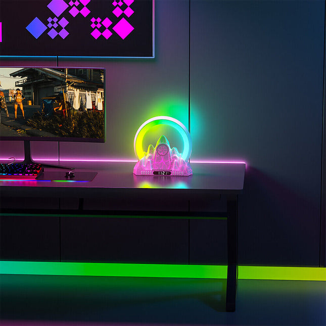 Ljusterapi väckarklocka för barn