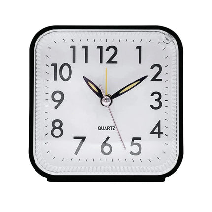 Enkel analog väckarklocka med batteri