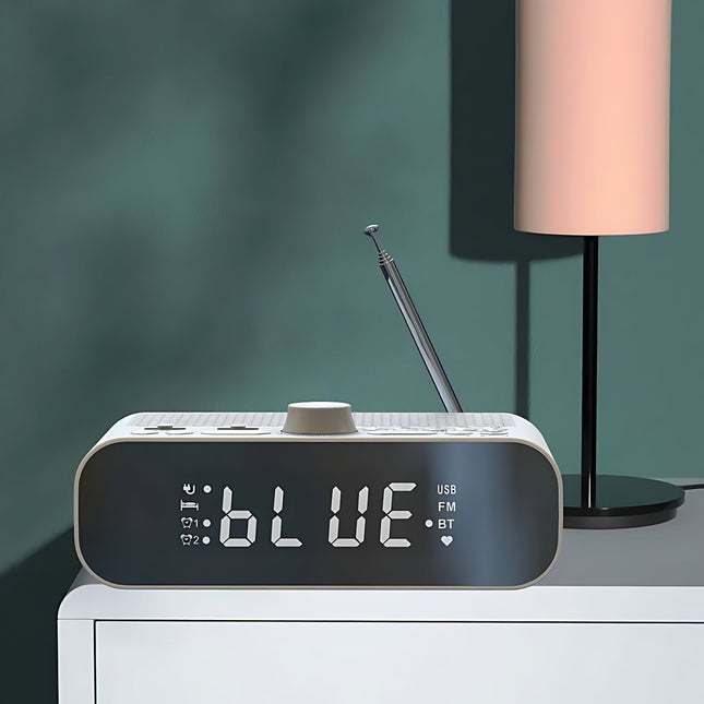 Lättanvänd klockradio för äldre