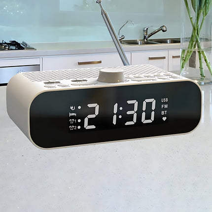 Lättanvänd klockradio för äldre
