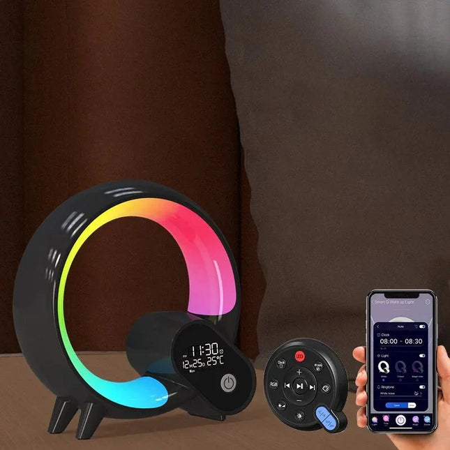 Gryningssimulator med fågelsång och ljus