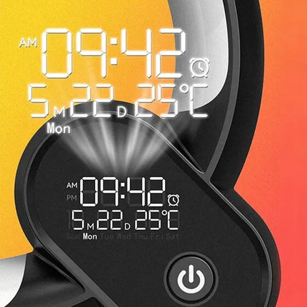 Gryningssimulator med fågelsång och ljus