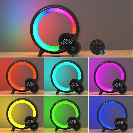 Gryningssimulator med fågelsång och ljus