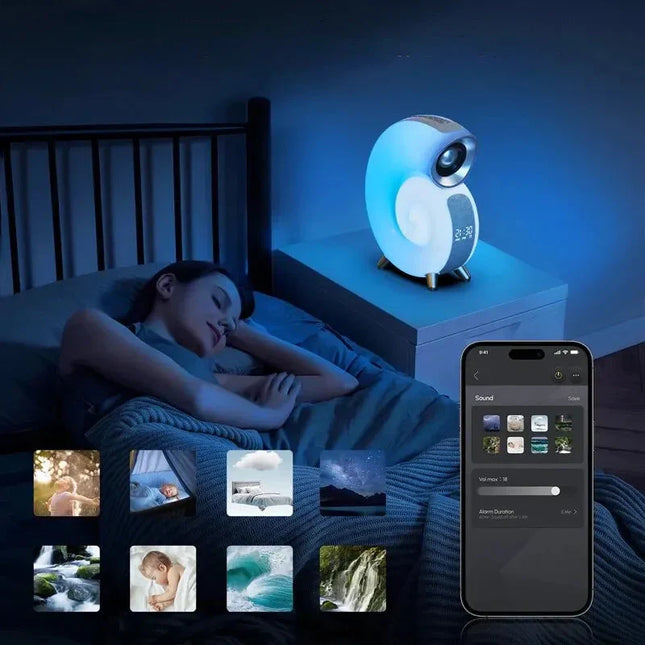 Wake-up light väckarklocka med Bluetooth