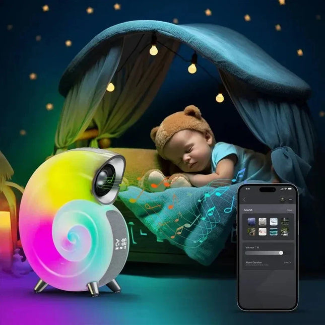 Wake-up light väckarklocka med Bluetooth
