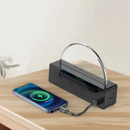 Väckarklocka med soluppgång och solnedgång