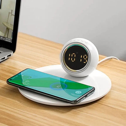 Wake-up light för tonåring med laddare