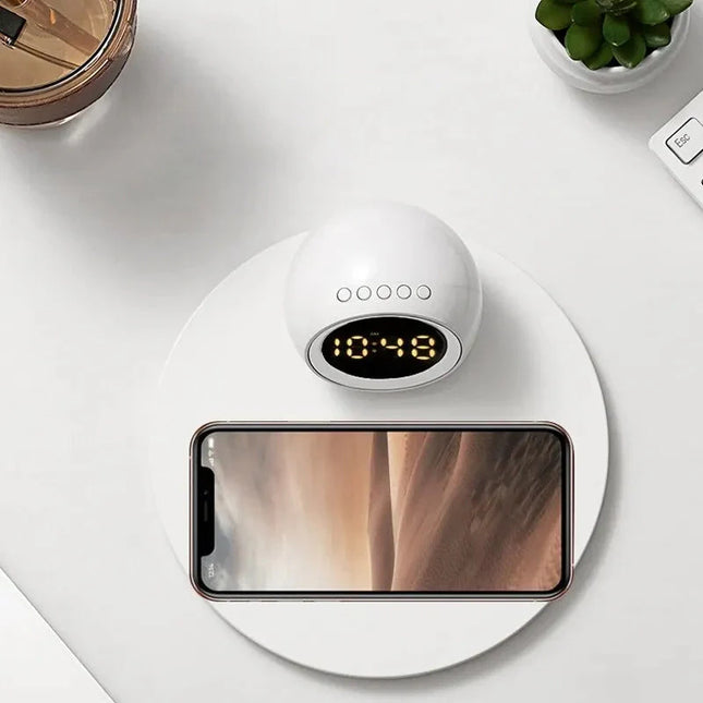 Wake-up light för tonåring med laddare