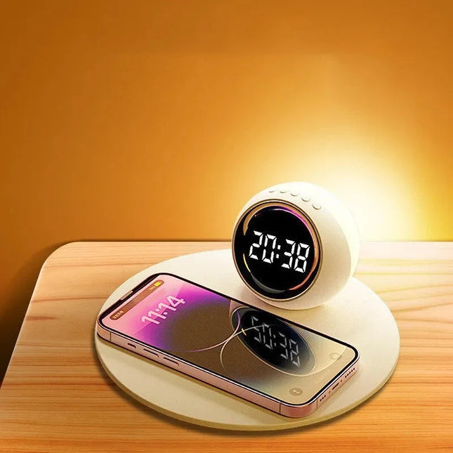 Wake-up light för tonåring med laddare
