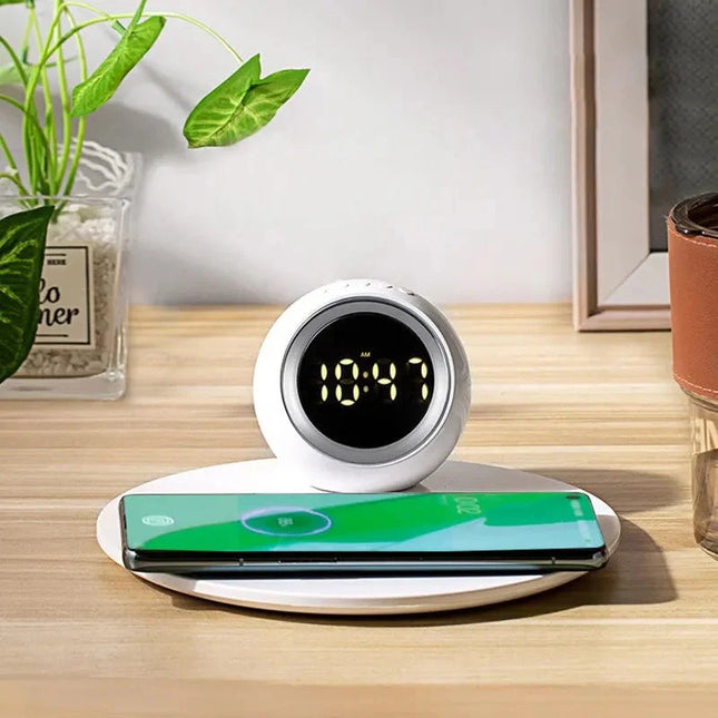 Wake-up light för tonåring med laddare
