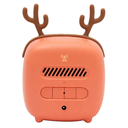 Hjort väckarklocka med nattlampa för barn
