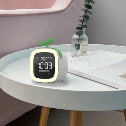 Väckarklocka med nattlampa för barn