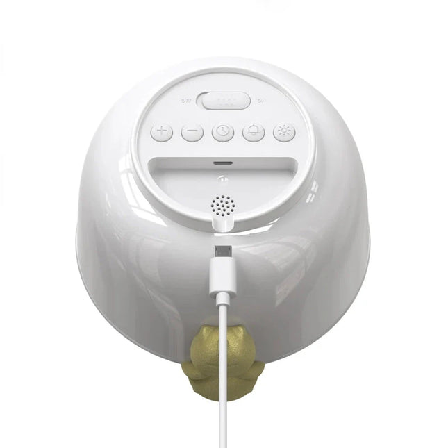 Väckarklocka och lampa med katt design