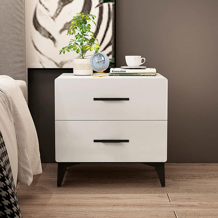 Blå vintage väckarklocka med guldstativ