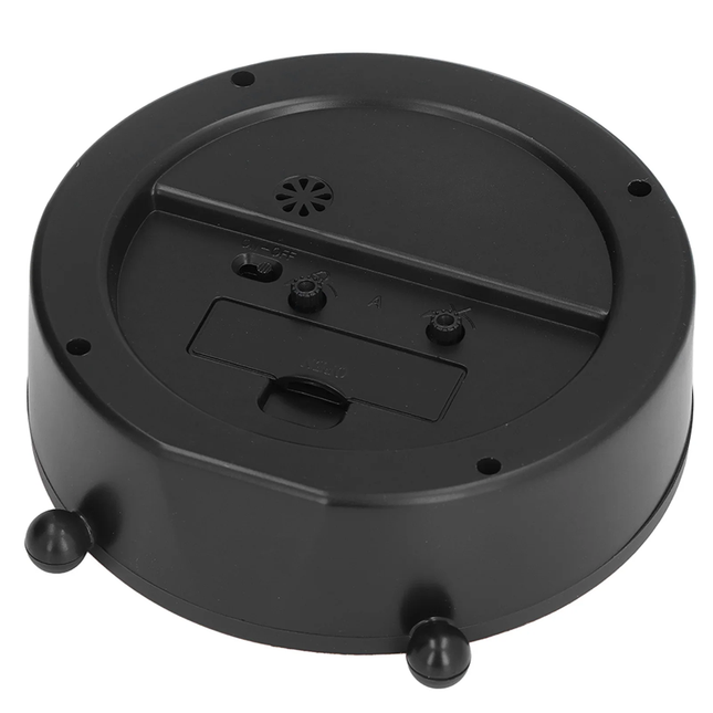 Rund vintage väckarklocka i retro design