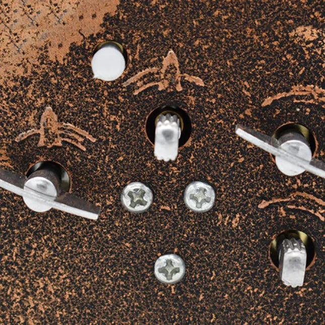 Gammaldags rund väckarklocka i retrostil